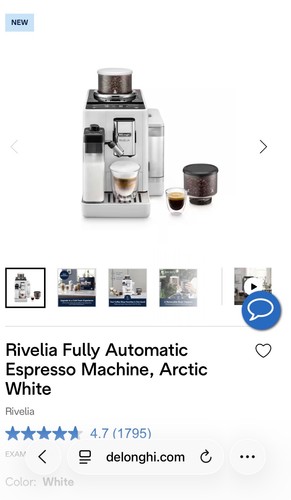 Delonghi rivelia fully - delonghi,